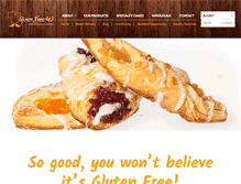 Tablet Screenshot of glutenfree4u.com.au